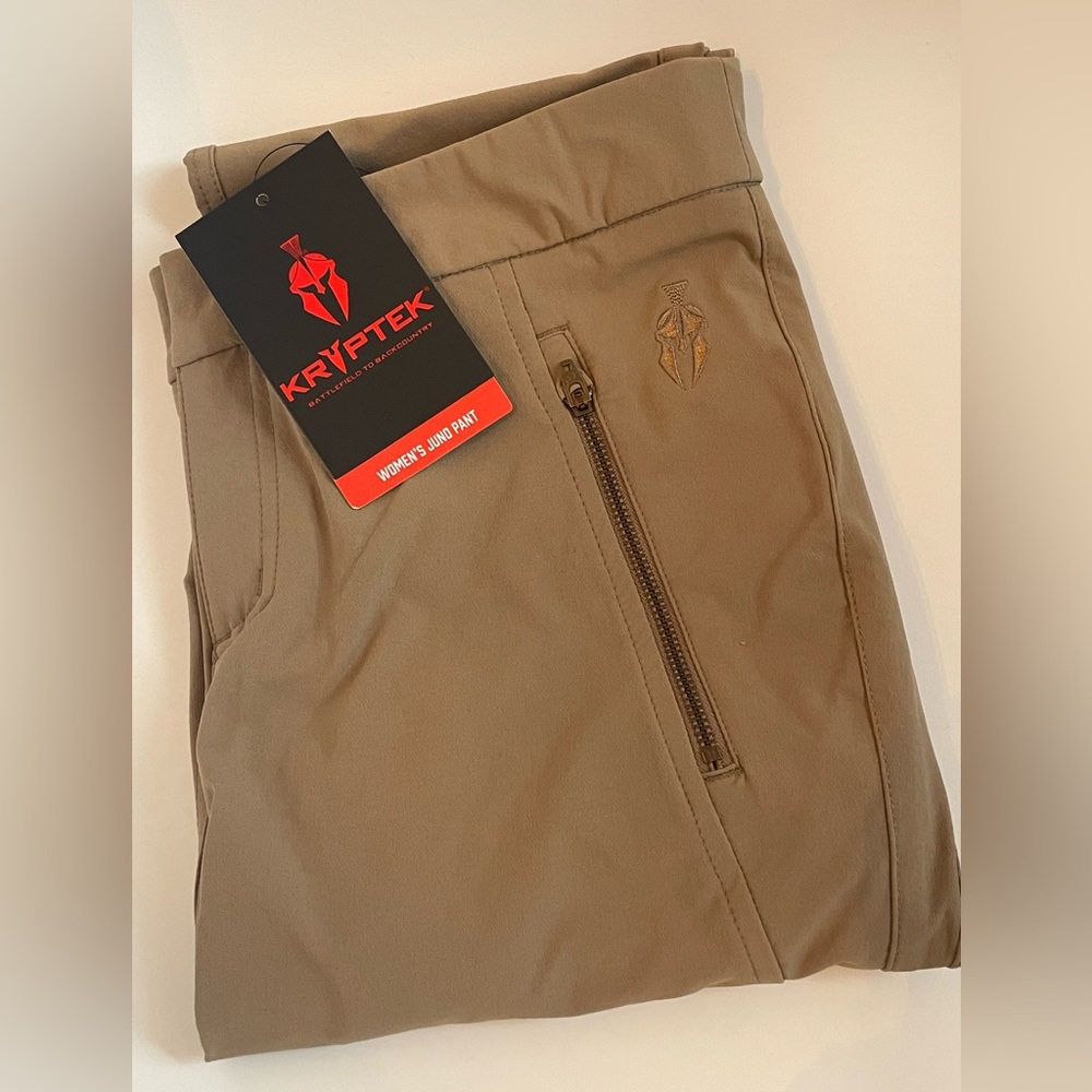 Kryptek - women’s Juno pant. Khaki size 8 - NWT - retail $120